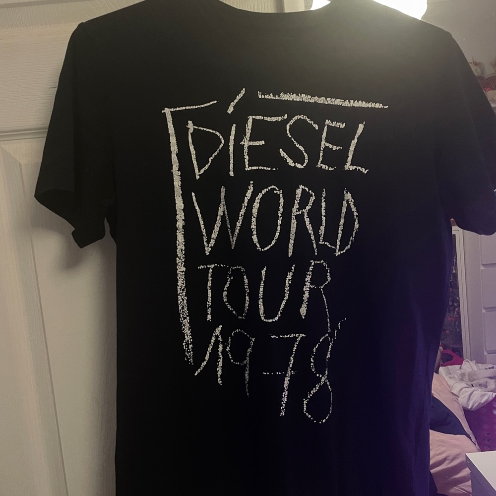 Diesel Black Graphic T-Shirt